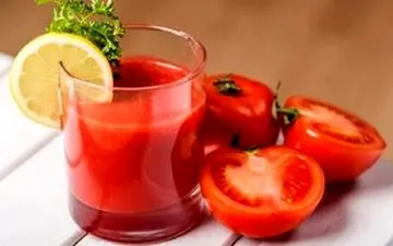 خاصیت های شگفت انگیز آب گوجه فرنگی