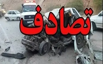 تصادف محور زنجان به میانه جان یک نفر را گرفت