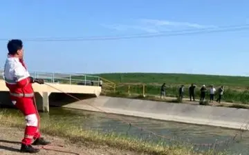 مرگ دلخراش جوان ۲۸ ساله در کانال آب پایاب سد خداآفرین در پارس آباد