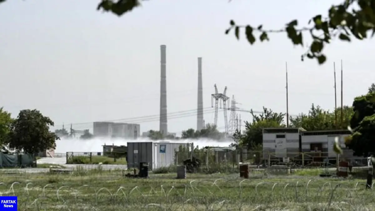سرنگونی یک پهپاد انتحاری اوکراین در نزدیکی نیروگاه اتمی «زاپروژیا»