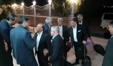 معاون وزیر اقتصاد و رئیس کل گمرک جمهوری اسلامی ایران وارد کرمانشاه شد