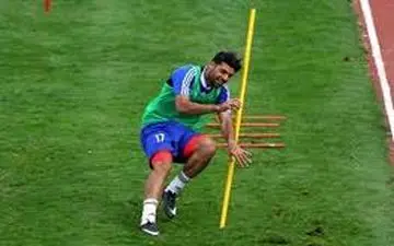  اولین تمرین طارمی در تیم الغرافه قطر + عکس