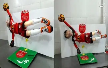 عکس/ کیک 100 کیلویی برای جشن قهرمانی پرسپولیس
