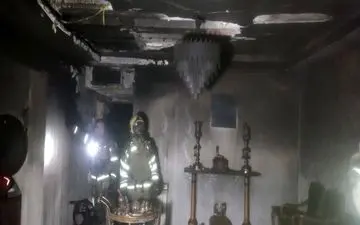 آتش‌سوزی در تهرانسر، از سرایت آتش به واحدهای دیگر جلوگیری شد
