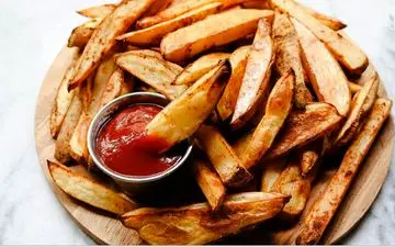 با سیب زمینی سرخ شده گوجه فرنگی نخورید!