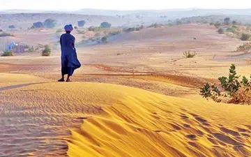 شانس عجیبی که نصیب مرد بیایان‌گرد شد! +فیلم