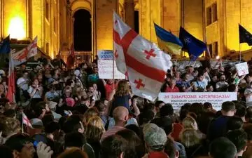  اعتراضات در تفلیس؛ بازداشت شدگان آزاد شدند