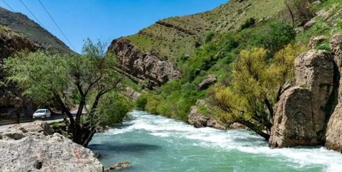 طغیانی شدن رودخانه‌ها در تهران | مردم از رودخانه ها فاصله بگیرند