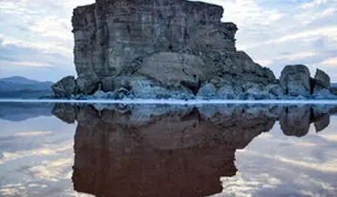 کاهش21 سانتی متری تراز دریاچه ارومیه نسبت به مدت مشابه سال قبل