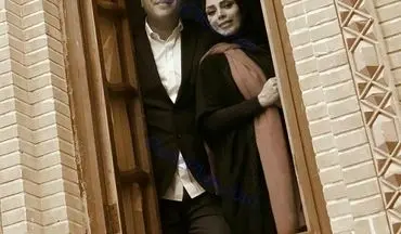 عکس متفاوت خانم مجری در کنار همسر خواننده اش