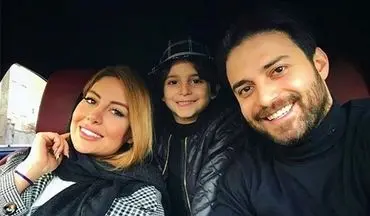 بابک جهانبخش در کنار خانواده جدیدش! + عکس