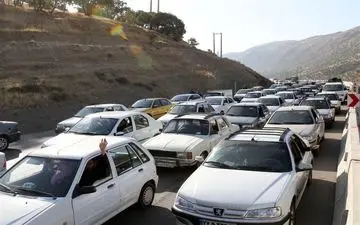 ترافیک در محورهای مواصلاتی مازندران سنگین است