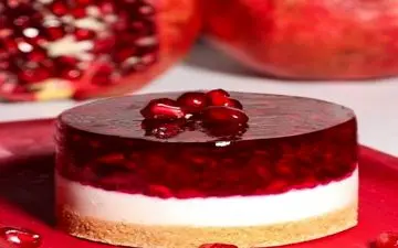 طرز تهیه  دسر شکلاتی با ژله انار | طعمش بی نظیره!