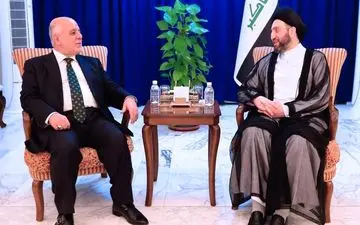 تأکید بر پیگیری جریان «اپوزیسیون» در عراق، محور دیدار «العبادی» با «الحکیم»