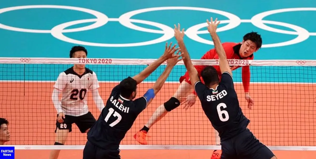 المپیک توکیو| شکست والیبال ایران مقابل ژاپن؛ آرمان والیبال محقق نشد
