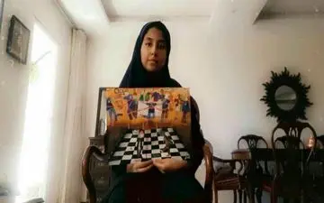 دانش آموز البرزی رتبه برترمسابقه جهانی نقاشی را کسب کرد
