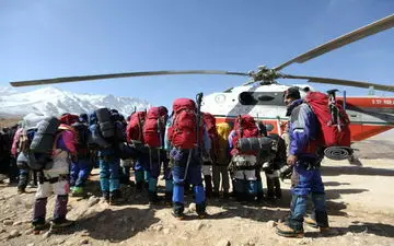 اعزام نیروها به ارتفاعات پازن پیر در صورت بهبود شرایط جوی
