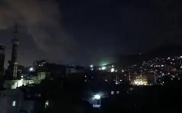 تجاوز رژیم اسرائیل به منطقه برزه در پایتخت سوریه