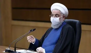 روحانی: دولت همه کارهای لازم را برای برداشتن تحریم ها انجام داد/ قانون مجلس جلوی ما را برای رفع تحریم ها گرفته بود 