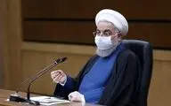 روحانی: تلاش می‌کنیم دولت با مهار کرونا و رفع تحریم‌ها تمام شود 
