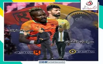 سپاهان- مس رفسنجان؛ اولین فینال مورایس برای از دست‌ ندادن قهرمانی 