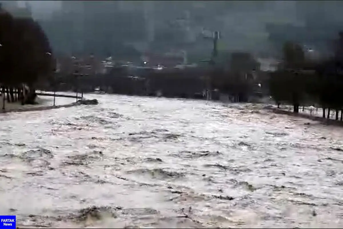 آخرین وضعیت شهرستان دالاهو پس از بارش های گسترده