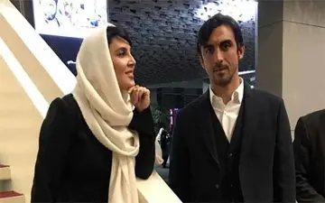  مهدی رحمتی و لیلا بلوکات در یک مراسم خصوصی