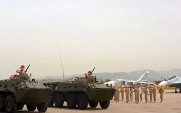 روسیه اهداف ناشناس بر فراز پایگاه حمیمیم در سوریه را منهدم کرد