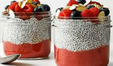 طرز تهیه پودینگ چیا مخصوص لاغری | این دسر فوق العاده س