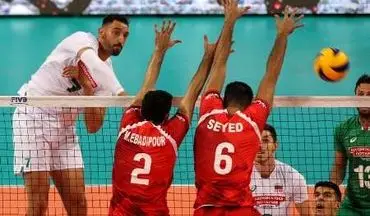 تیم ملی والیبال ایران مقابل میزبان قهرمانی جهان شکست خورد