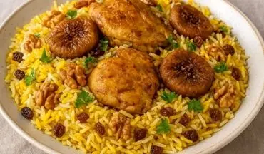 آموزش پخت انجیر پلو لذیذ و سالم به سبک اصیل ایرانی