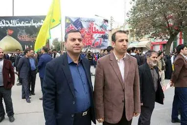حضور پرشور مردم کرمانشاه در راهپیمایی روز دانش آموز به روایت تصویر
