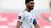 برخورد غیرطبیعی جهانبخش و بازیکن رقیب/ خنده بازیکن قرقیزستان با تماشای صحنه غیرمنتظره