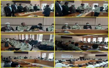 تودیع و معارفه فرمانده جدید انتظامی شهرستان ایلام