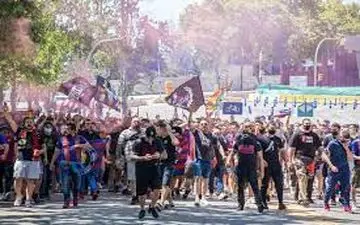 شعار تند افراطی‌ها بارسلونا علیه ستاره رئال‌مادرید؛ «از این کشور برو!»