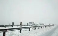  جاده‌های ۵ استان شاهد بارش برف است