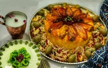 طرز تهیه ارمنی پلو سنتی و خوشمزه به روش مجلسی