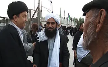 کاروان مشترک اهل تشیع و اهل تسنن برای حضور در راهپیمایی اربعین + فیلم 