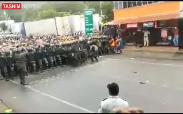 فیلم/ حرکت هزاران مهاجر به سمت مرز‌های آمریکا 