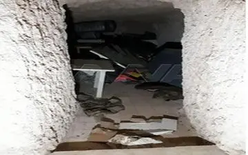 کشف مقر زیرزمینی النصره در نزدیکی حلب