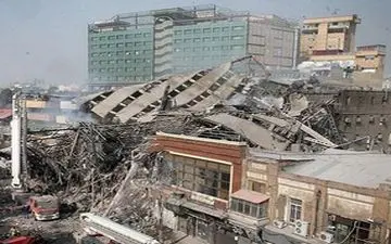 ابراز همدردی نجات گران سراوان با بازماندگان حادثه پلاسکو