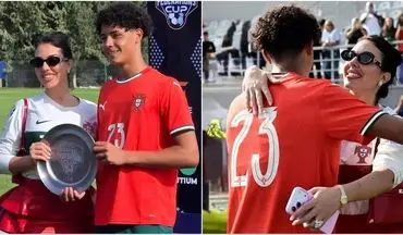  آیا جورجینا رودریگز مادر کریستیانو جونیور است؟