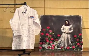 برگزاری مراسم چهلم «آیدا حیدری» در دانشگاه تهران