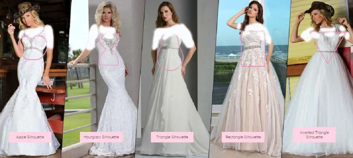 انتخاب لباس عروس متناسب با اندام شما چه سبک لباسی است؟