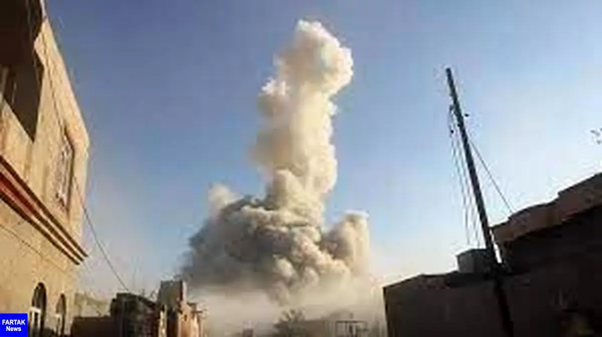 بمباران مواضع داعش در کرکوک عراق