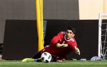 بیرانوند : من در جام جهانی هم قولی ندادم ولی توانستم هواداران را شاد کنم