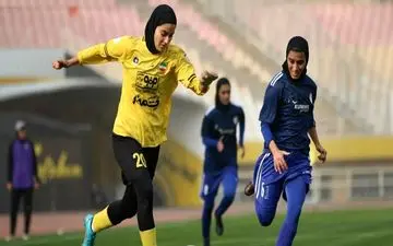  لیگ برتر فوتبال بانوان| برتری پرگل بم و تساوی قوهای سفید با سپاهان 