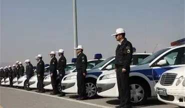 فعالیت 133 گشت راهور برای کنترل ترافیک شهرهای کرمانشاه در ایام اربعین