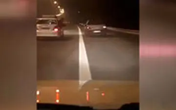 شلیک پیاپی پلیس در تعقیب قاچاقچیان در اتوبان قم- تهران