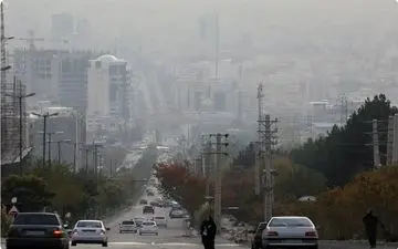 هوای تهران در وضعیت نارنجی و ناسالم است